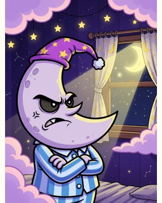 Lulu Lollipop cartoon portrait