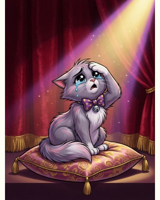 Pip Popcorn cartoon portrait