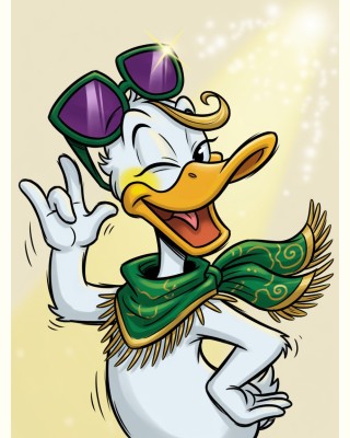 Quincy Quack cartoon portrait