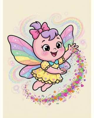 Sprinkle Sprite cartoon portrait